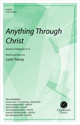 Anything Through Christ Two-Part Mixed choral sheet music cover